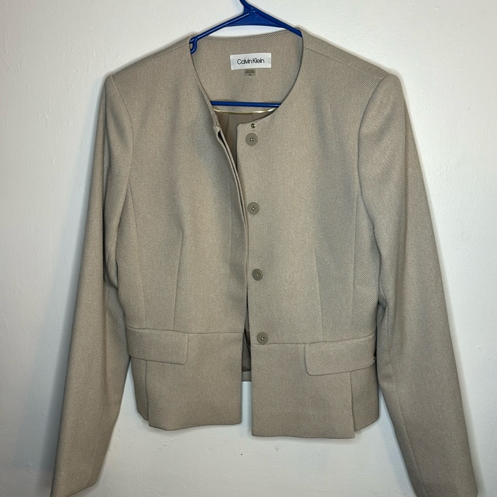Calvin Klein Suit Jacket Size 10 Never Worn